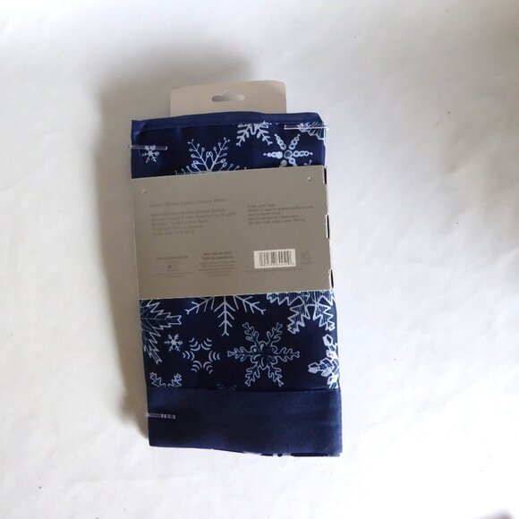 COOK WITH COLOR HOLIDAY SNOWFLAKE APRON WOOD HANDLED SPATULA WHISK SET (NEW) - Picture 4 of 8